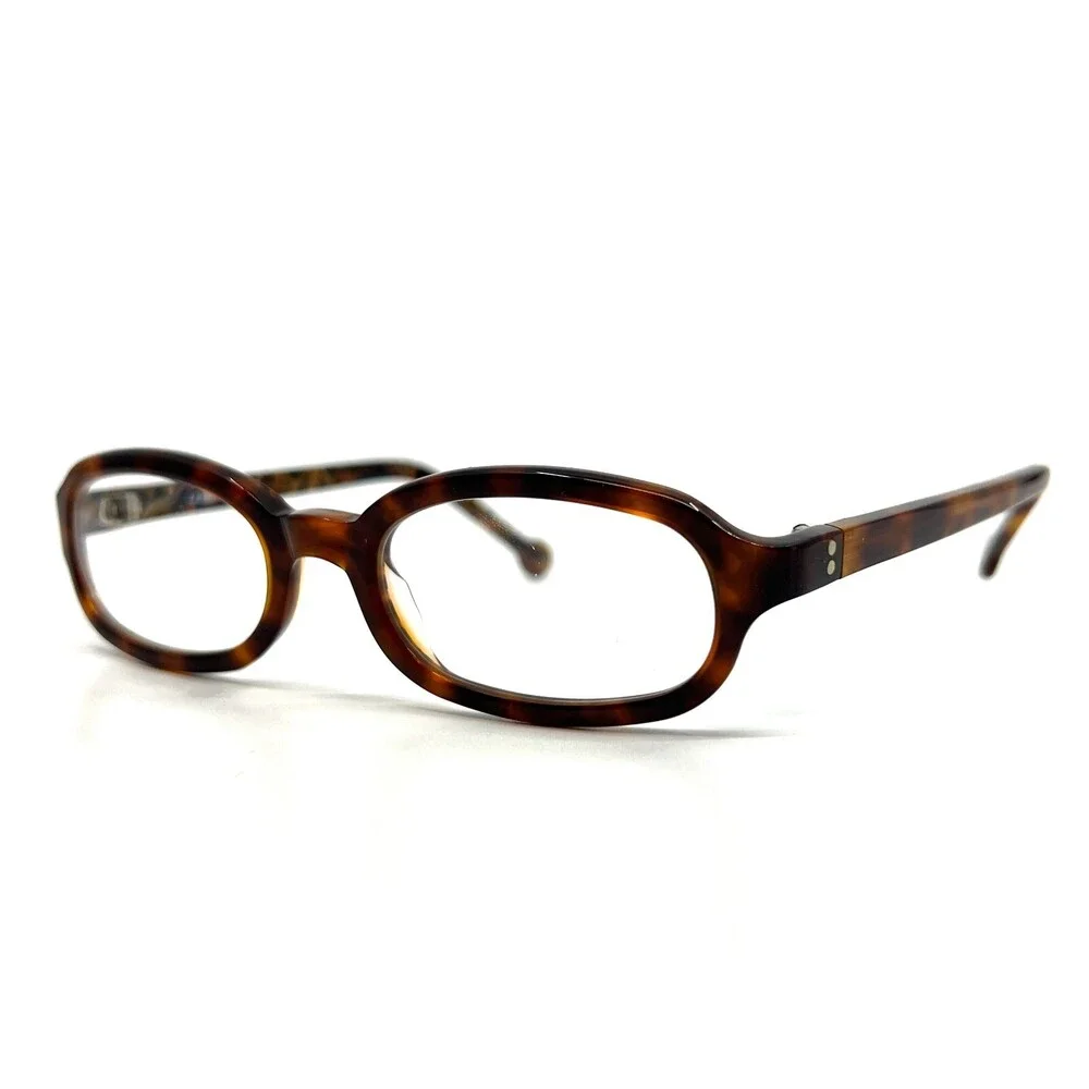 l.a.Eyeworks TEXAS 802 Eyeglasses Frames Tortoise Round Oval Full Rim 48-20-120
